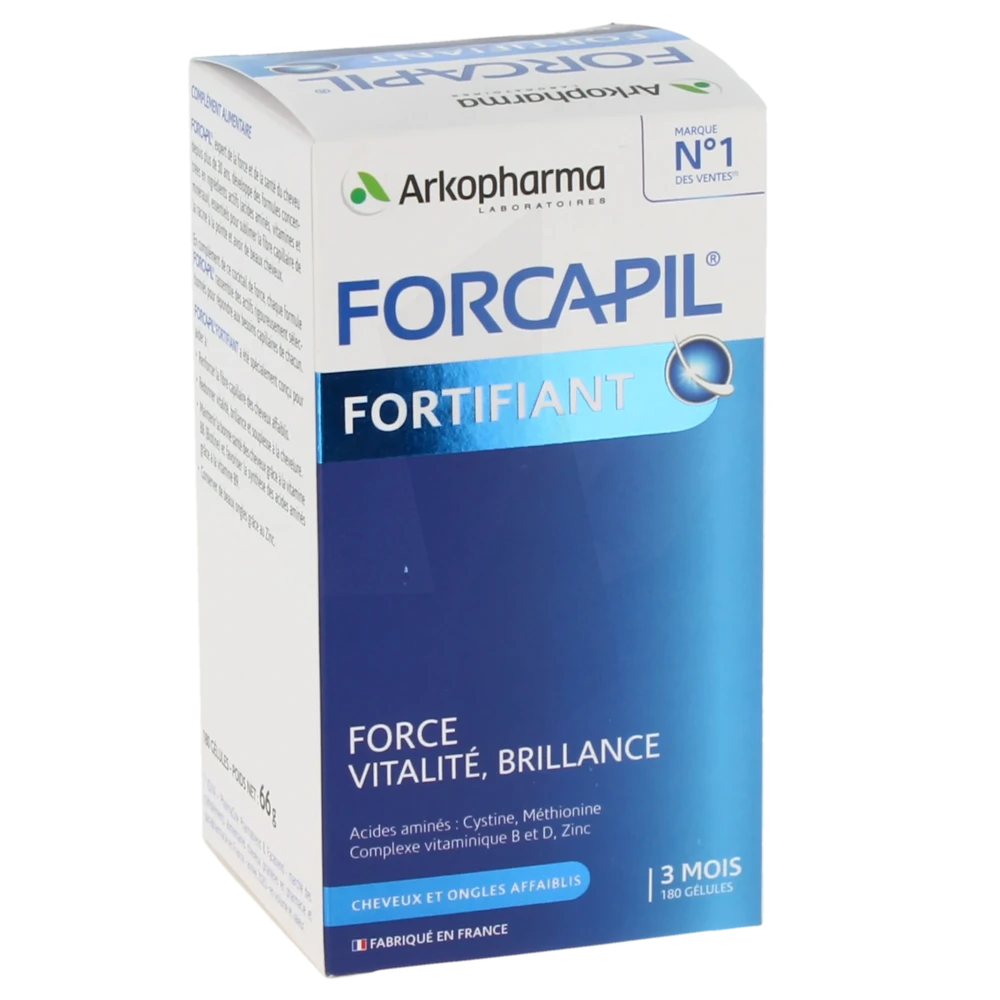 Forcapil Gélules Croissance Vitalité Cheveux Ongles B/180