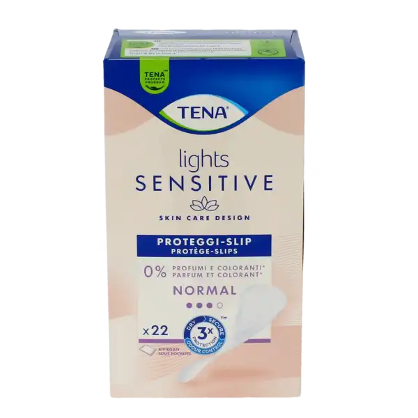 Tena Lights Sensitive - 22 Protèges-slips - Normal