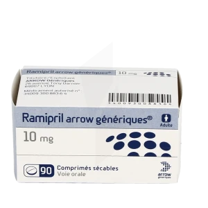Ramipril Arrow Generiques 10 Mg, Comprimé Sécable