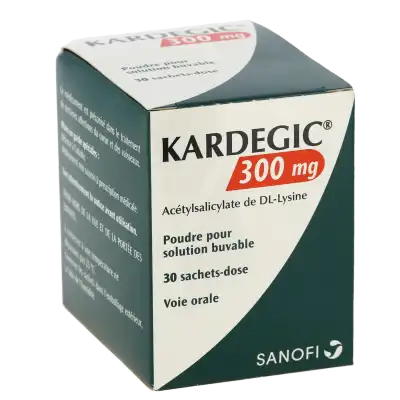 Kardegic 300 Mg, Poudre Pour Solution Buvable En Sachet à SAINT-SAENS