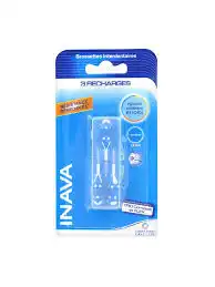 Inava - Recharges Brossettes Interdentaires 1,9mm Vert, 3 Recharges