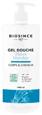 Biosince 1975 Gel Douche Fleurs Blanches Corps Et Cheveux 1l à Paris