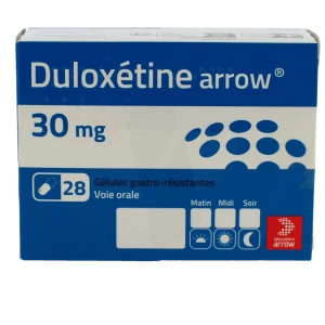 Duloxetine Arrow 30 Mg, Gélule Gastro-résistante