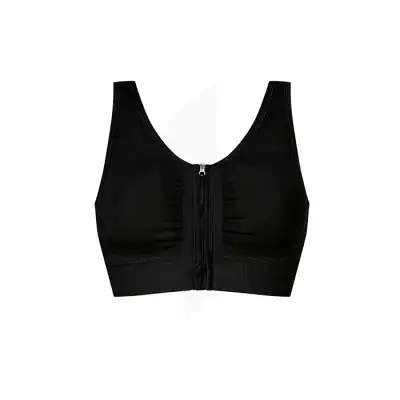Amoena Emilia Zip St Soutien-gorge Sans Couture Noir 95/100 à DAMMARIE-LES-LYS