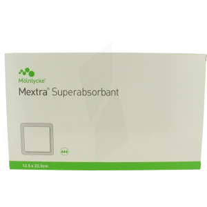 Mextra Superabsorbant Pans Super Absorbant 12.5x22.5cm B/10