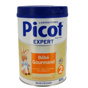Picot Bébé Gourmand 2 Lait En Poudre B/800g