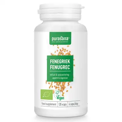 Purasana Fenugrec 330mg Gélules B/120 à Lieusaint