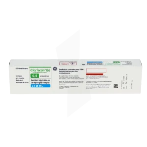 Clariscan 0,5 Mmol/ml, Solution Injectable En Seringue Pré-remplie