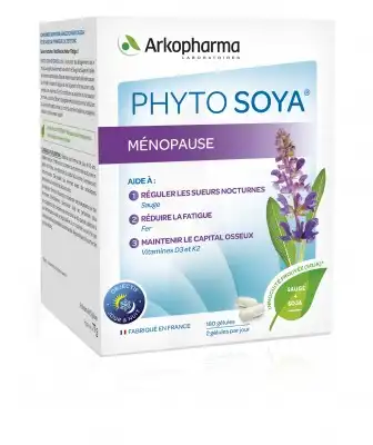 Phyto Soya 35mg  +  Sauge Gélules Ménopause B/180 à Bordeaux