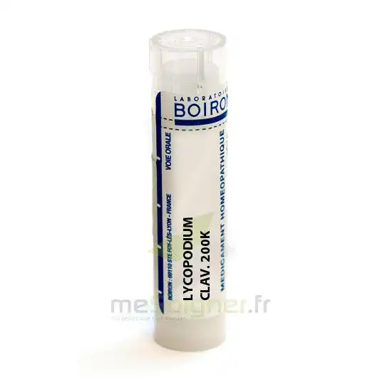 Boiron Lycopodium Clavatum 200k Granules Tube De 4g