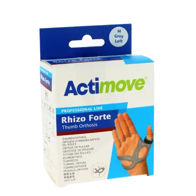 Actimove Rhizo Forte Orthèse Pouce Gauche Immobilisation Gris M à Chambéry