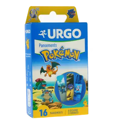 Urgo Pansements Enfant Pokémon Boîte De 16 à Leuc
