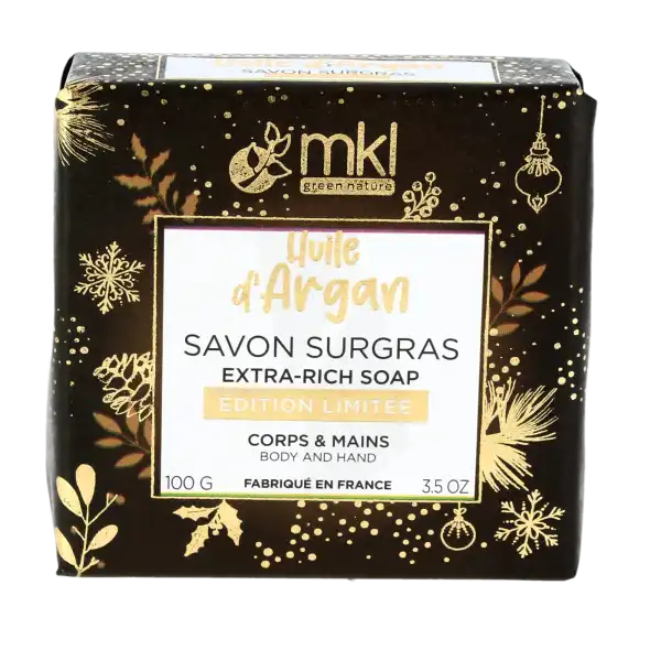 Mkl Edition Limitée Savon Solide Huile D'argan 100g