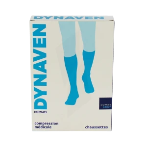 Dynaven Fin Chaussettes  Homme Classe 2 Gris Small Normal