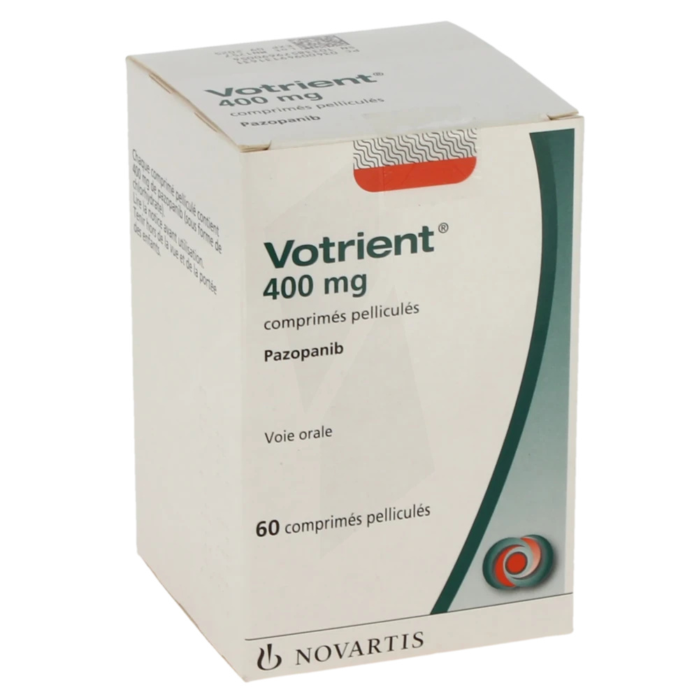 Votrient 400 Mg, Comprimé Pelliculé