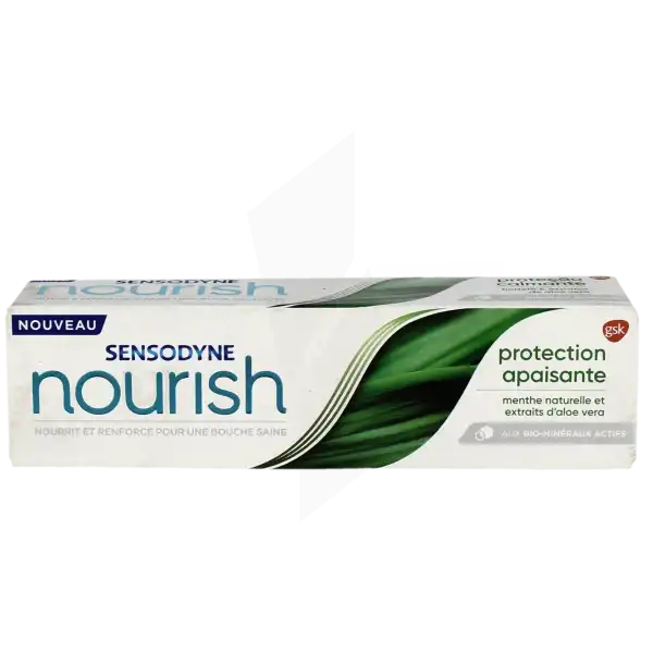 Sensodyne Nourish PÂte Dentifrice Protection Apaisante T/75ml
