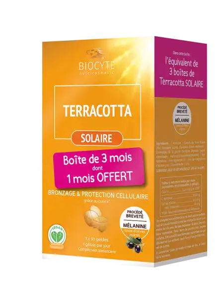 Biocyte Terracotta Cocktail Solaire Comprimés 3b/30
