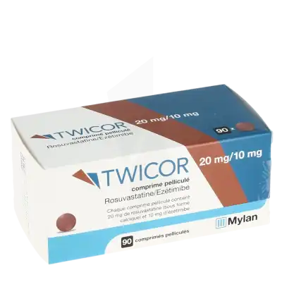 Twicor 20 Mg/10 Mg, Comprimé Pelliculé à CHENÔVE