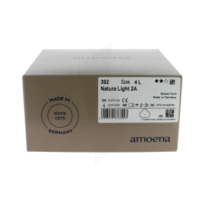 Amoena Natura Light 2a Comfort+ Prothèse Mammaire Gauche Clair T4