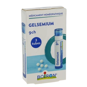 Boiron Gelsemium 9ch Granules 3 Tubes De 4 G