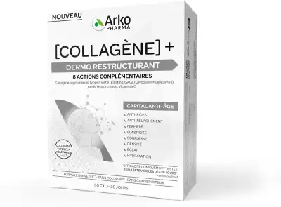 Arkopharma Collagène + Gélules Dermo Restructurant Boîte De 60 à Mulhouse