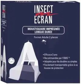 Insect Ecran Moustiquaire Imprégnée 2 Places Adulte à Lavernose-Lacasse