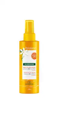 Klorane Solaire Spray Spf50 + Shampoing Douche Après Soleil 75ml Offert