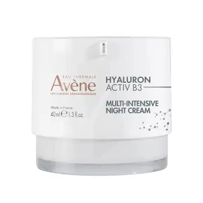 Avène Eau Thermale Hyaluron Activ B3 Crème Multi-intensive Nuit Pot Airless/40ml à MONTGISCARD