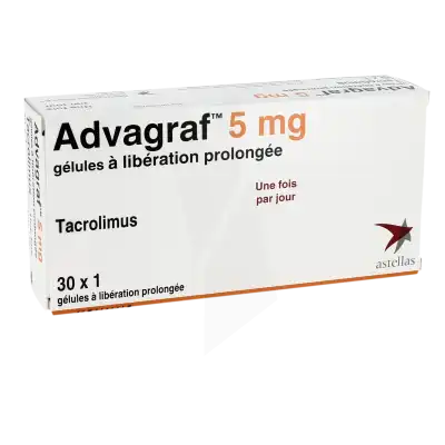 ADVAGRAF 5 mg, gélule à libération prolongée