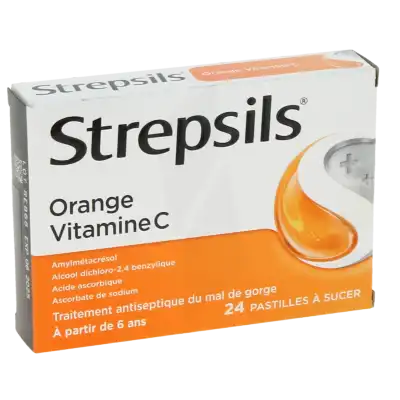 Strepsils Orange Vitamine C, Pastille à La-Mure