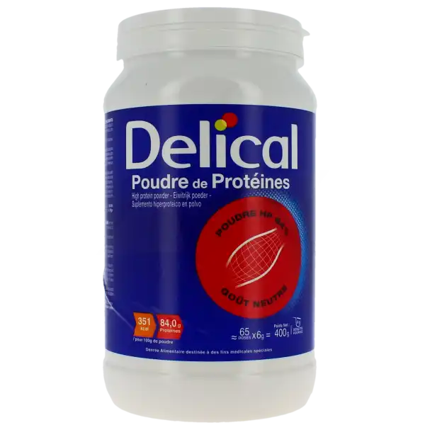 Delical Pdr De Protéines Neutre B/400g