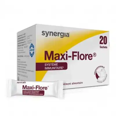 Synergia Maxi-flore Poudre Orodispersible 20 Sachets à Hendaye