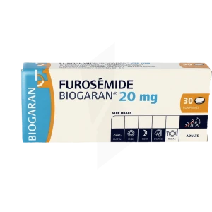 Furosemide Biogaran 20 Mg, Comprimé