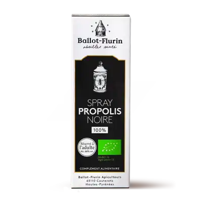 Ballot-flurin Spray à La Propolis Noire Fl/15ml à ODOS