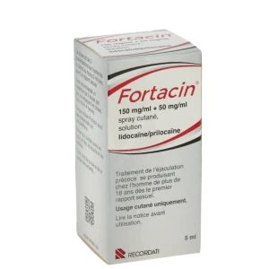 Fortacin 150 Mg/ml / 50 Mg/ml, Spray Cutané,solution