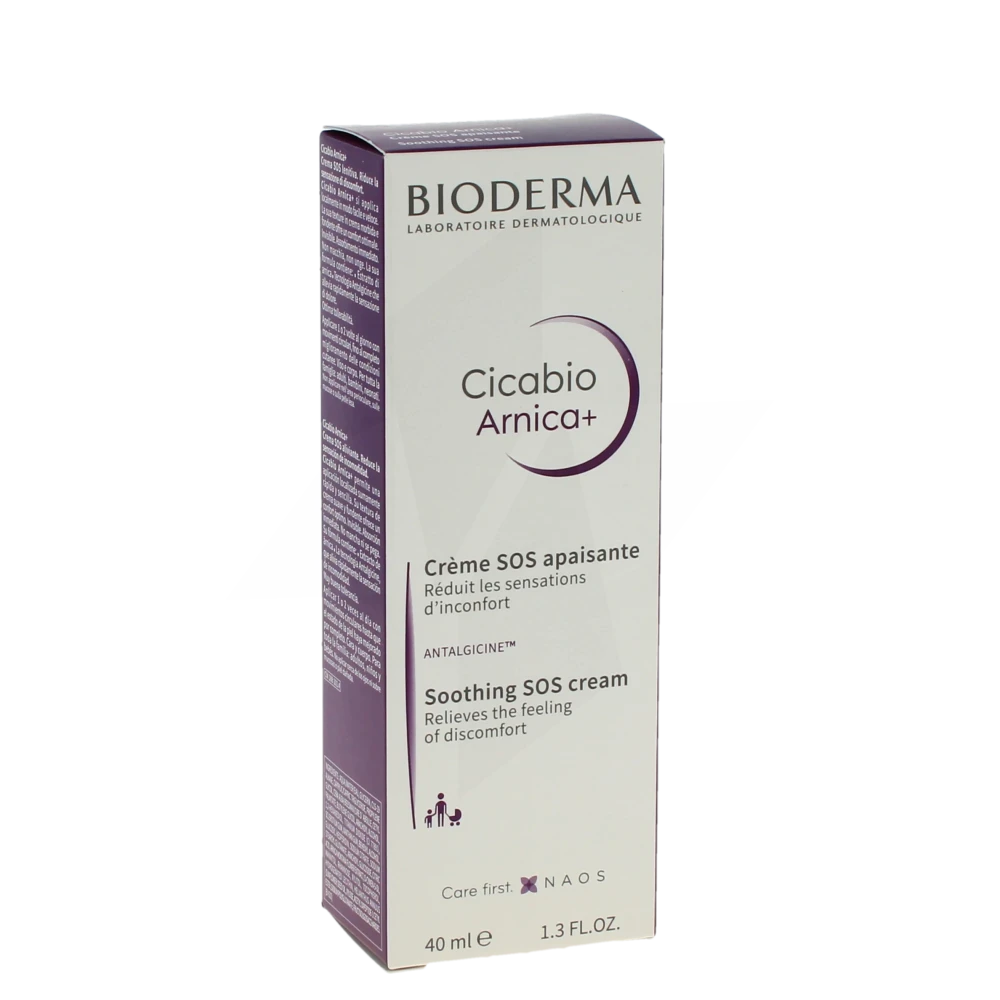 Bioderma Cicabio Arnica + Crème Tube De 40 Ml