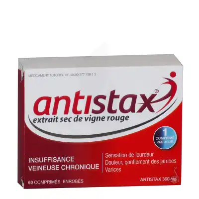 Antistax 360 Mg, Comprimé Enrobé Plq/60 à ANGLET