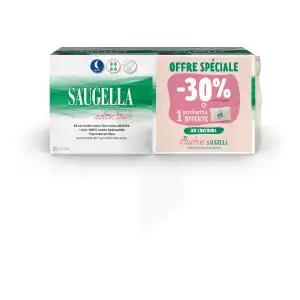 Saugella Cotton Touch Serviette Périodique Avec Ailettes Nuit B/12 à MARIGNANE