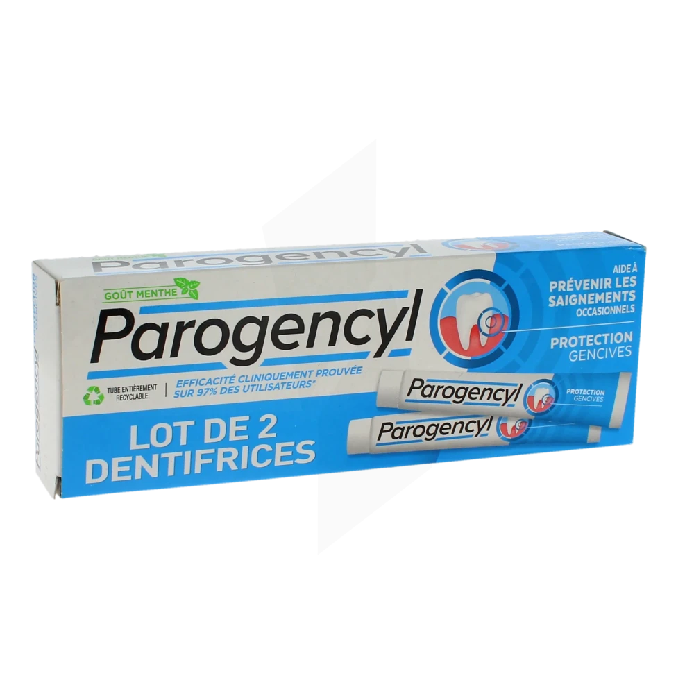 Parogencyl Dentifrice PrÉvention Gencives 2 Tubes De 75 Ml