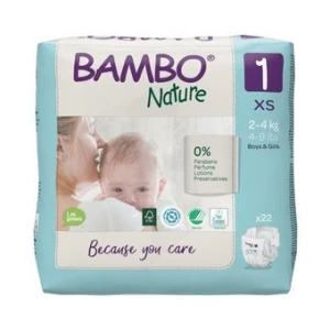 Couches Bambo T1 2-4kg /22