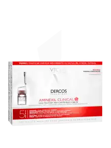 Vichy Dercos Aminexil Clinical 5 - Traitement Anti-chute Global Pour Femmes à Drocourt
