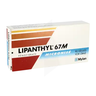 LIPANTHYL 67 micronisé, gélule