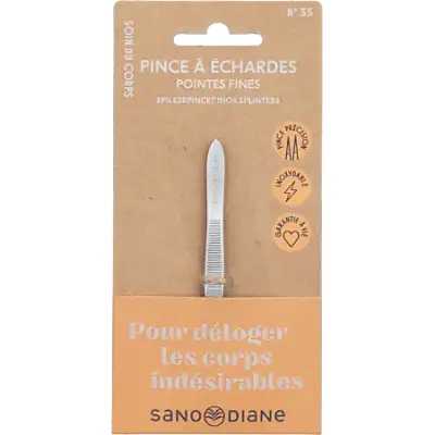 SANODIANE Pince inox à écharde B/1