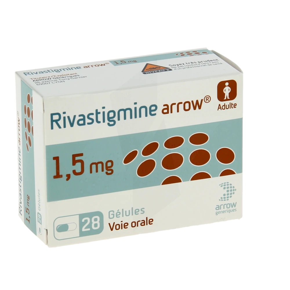 Rivastigmine Arrow 1,5 Mg, Gélule