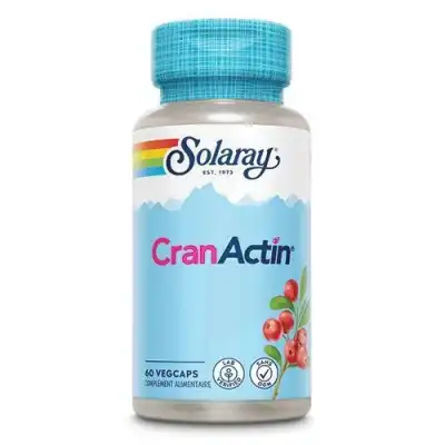Solaray Cranactin Canneberge 400mg Voies Urinaires Capsules Végétales B/60 à Libourne