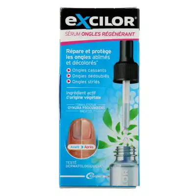 Excilor Regenerating Nail Sérum Flacon Compte-gouttes De 10ml à VITRE