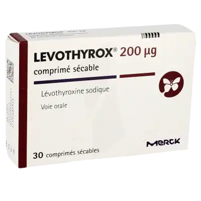 Levothyrox 200 Microgrammes, Comprimé Sécable à Abbeville
