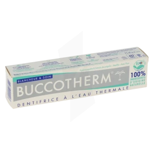 Buccotherm Pâte Dentifrice Blancheur Et Soin Bio T/75ml