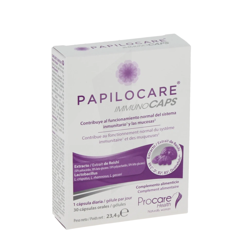 Papilocare Immunocaps Gél B/30