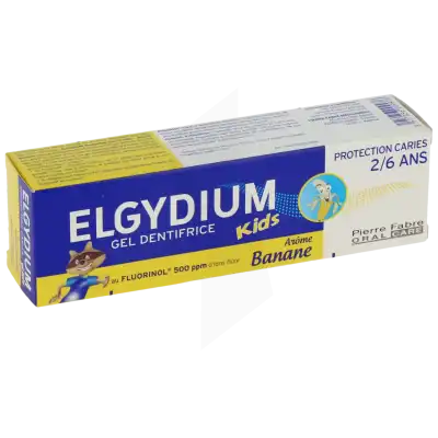 Elgydium Dentifrice Kidsbanane 50ml à Vernouillet